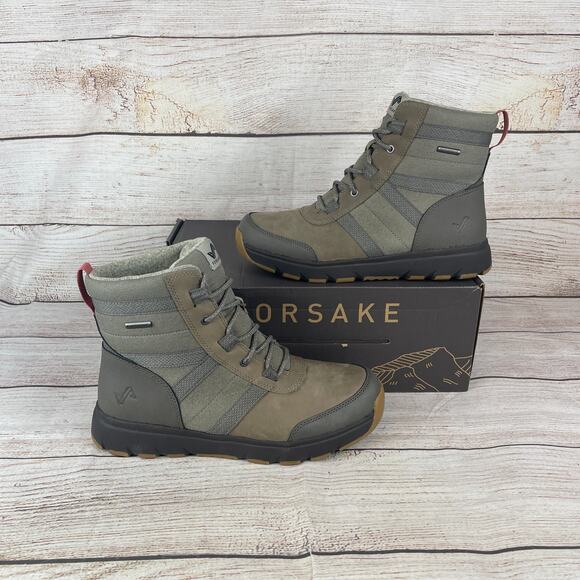 Forsake Rosie Winter Womens Sz 10 Boots Mushroom Brown - Picture 1 of 11